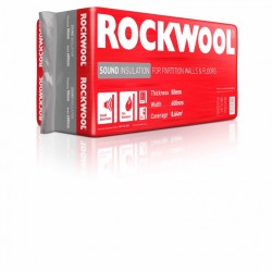 Rockwool Sound Insulation Slab 1200 x 600 x 50mm 8.64m²