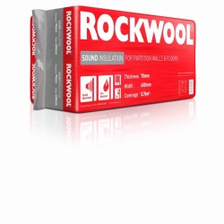 Rockwool Sound Insulation Slab 1200 x 600 x 70mm 5.76m²