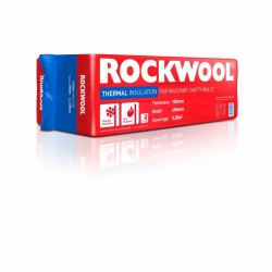 Rockwool Thermal Cavity Insulation 1200 x 455 x 100mm Pk6 3.28m²