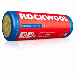 Rockwool Thermal Loft Roll 100mm/200mm 6.6m2/3.3m2