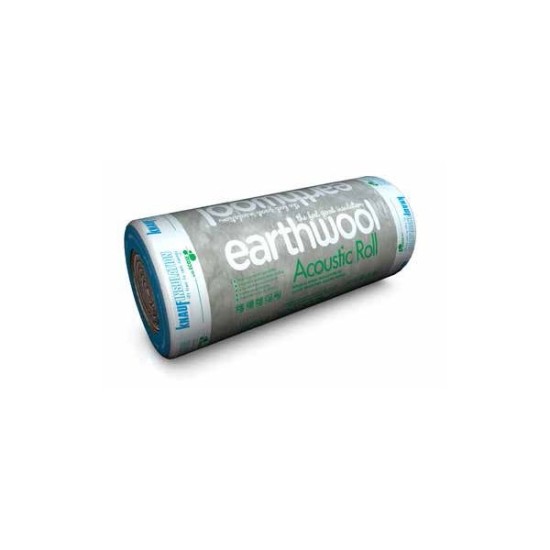 Knauf Earthwool Acoustic Roll Insulation 4 x 10000 x 600 x 25mm (24m2)