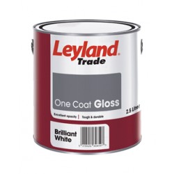 One Coat Gloss Paint Colour: Brilliant White