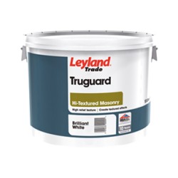 Hi-Textured Masonry Paint Colour: Brilliant White