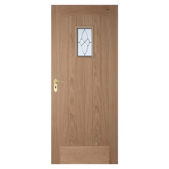 Cottage Oak Glazed External Door