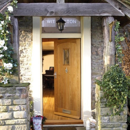 Cottage Oak Glazed External Door