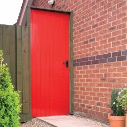 Softwood Framed Ledged and Braced External Door