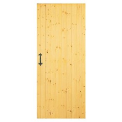 Softwood Ledged and Braced External Door