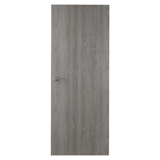 Buckmore Light Grey Oak Foil Flush FD30 Fire Door