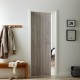 Buckmore Light Grey Oak Foil Flush FD30 Fire Door