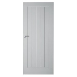 Dordogne White Smooth Moulded FD30 Fire Door