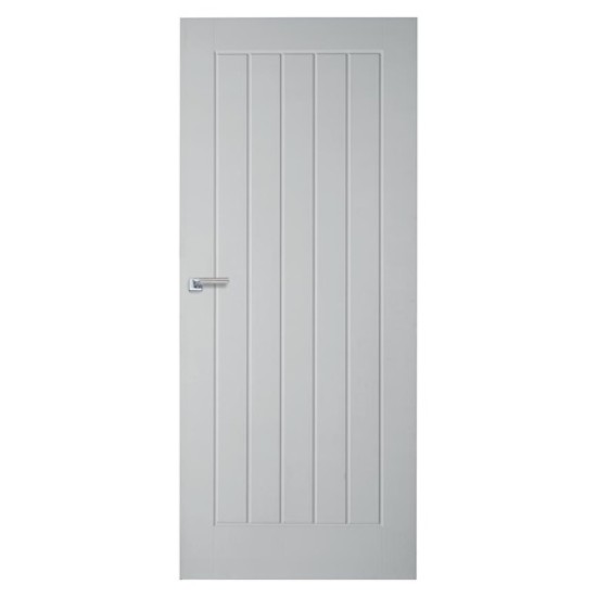 Dordogne White Smooth Moulded FD30 Fire Door