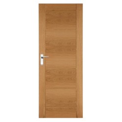 Linear Oak Pre-Finished FD30 Fire Door