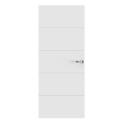 Metro White Smooth Moulded FD30 Fire Door