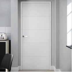 Metro White Smooth Moulded Door