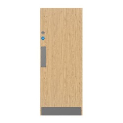 Llandow Oak Foil Flush FD30 Fire Door