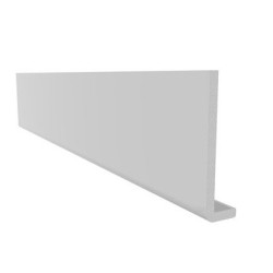 Freefoam White Plain Fascia 150 x 10mm x 5m