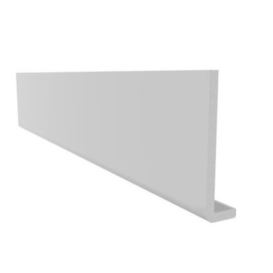 Freefoam White Plain Fascia 150 x 10mm x 5m