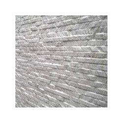 White Feature Textured Tile 20 x 60cm