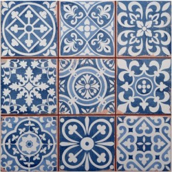 Blue Matt Faenza – A Tile 33 x 33cm