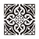 Black Matt Devonstone Feature Black Tile 33.1 x 33.1cm