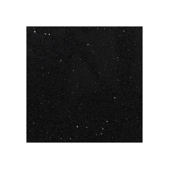 Black Fine Grain Quartz Gulfstone 60cm x 60cm Wall and Floor Tile