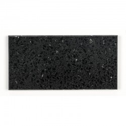 Black Opal Quartz Gulfstone Metro 14cm x 7cm Wall and Floor Tile