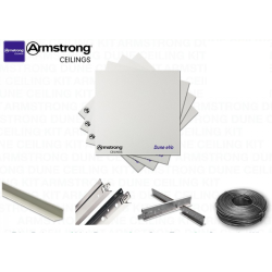 Suspended Ceiling Kit – Armstrong Dune 600 x 600mm Square Edge