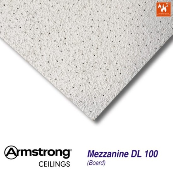 Fire Rated Suspended Ceiling Kit (60 mins) – Armstrong Mezz 600 x 600MM Square Edge