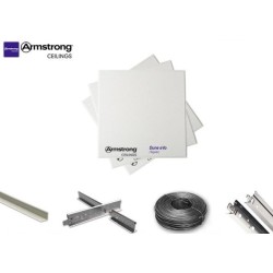 Suspended Ceiling Kit – Armstrong Dune 600 x 600MM Tegular Edge