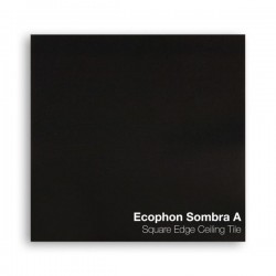 Black Suspended Ceiling Kit – Ecophon Sombra 600 x 600mm Square Edge